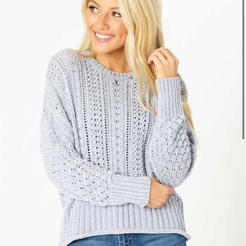 NWOT Altar’d state myra chenille sweater